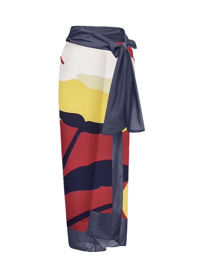 Fashion Print One Piece Swimsuit