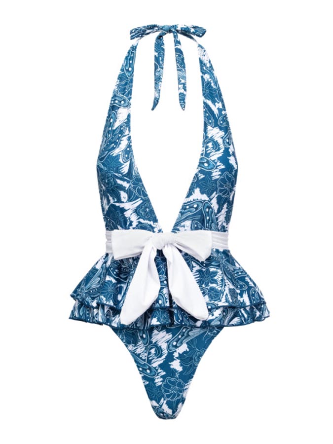 Cutout Panel Fashion One Piece Swimsuit