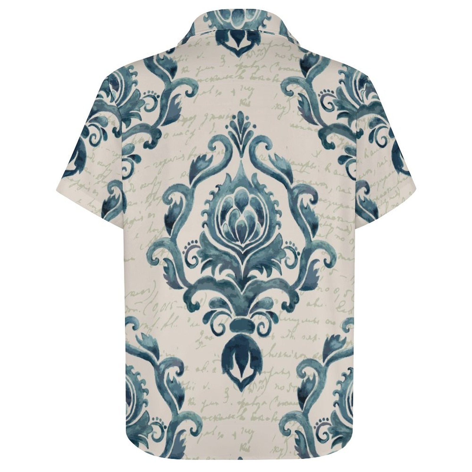 Men's Fashion Casual Printed Short Sleeve Shirts 2306101346