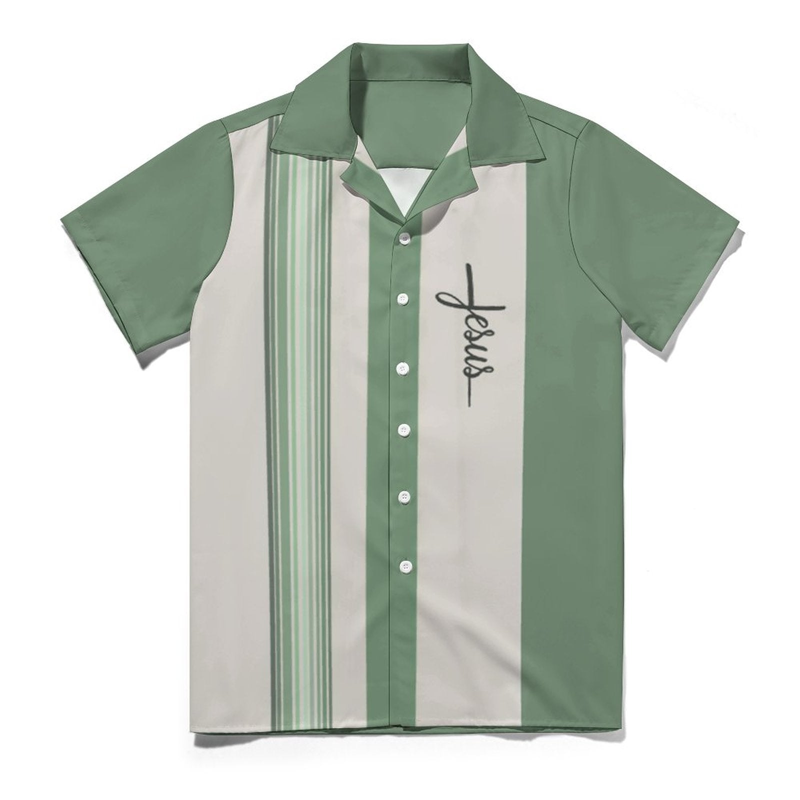 Men's Hawaiian Print Casual Shirt 2304105776