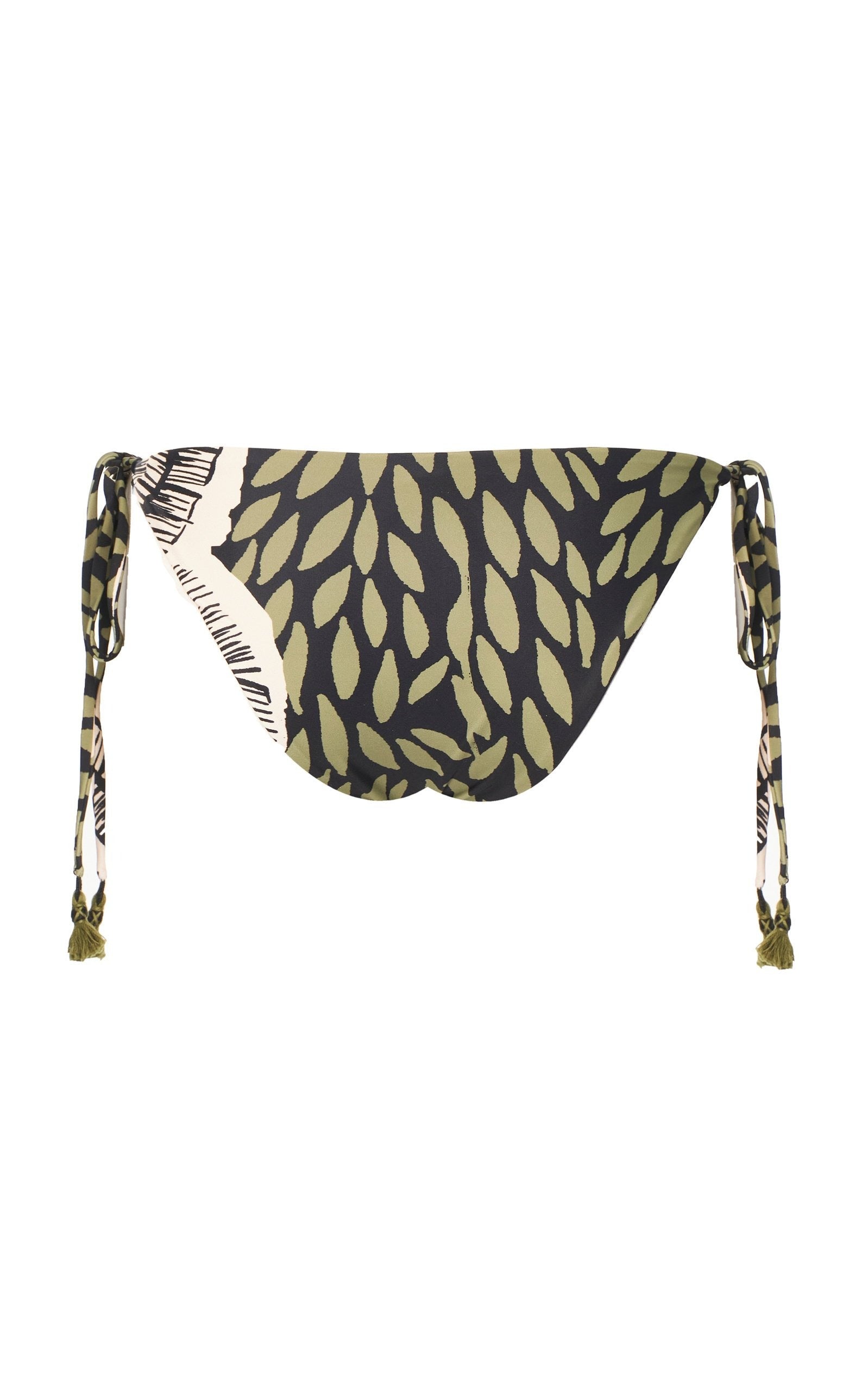 Vintage Print Beach Bikini Set