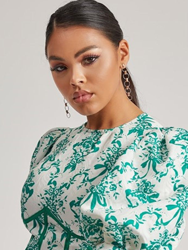 Fashion All-Match Multi-Element Generous Buckle Beaded Earrings