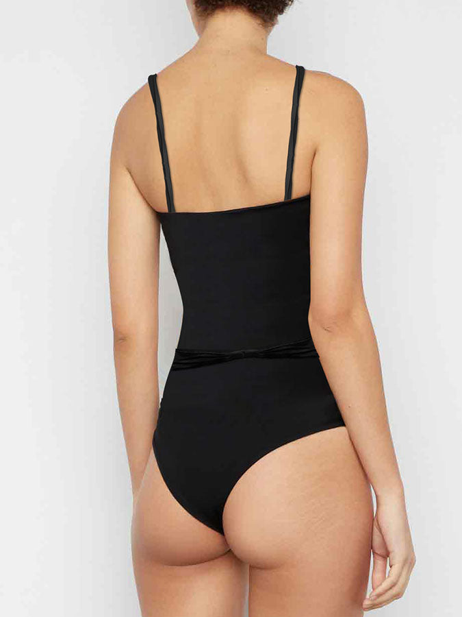 Fashion Flower Design One Piece Swimsuit