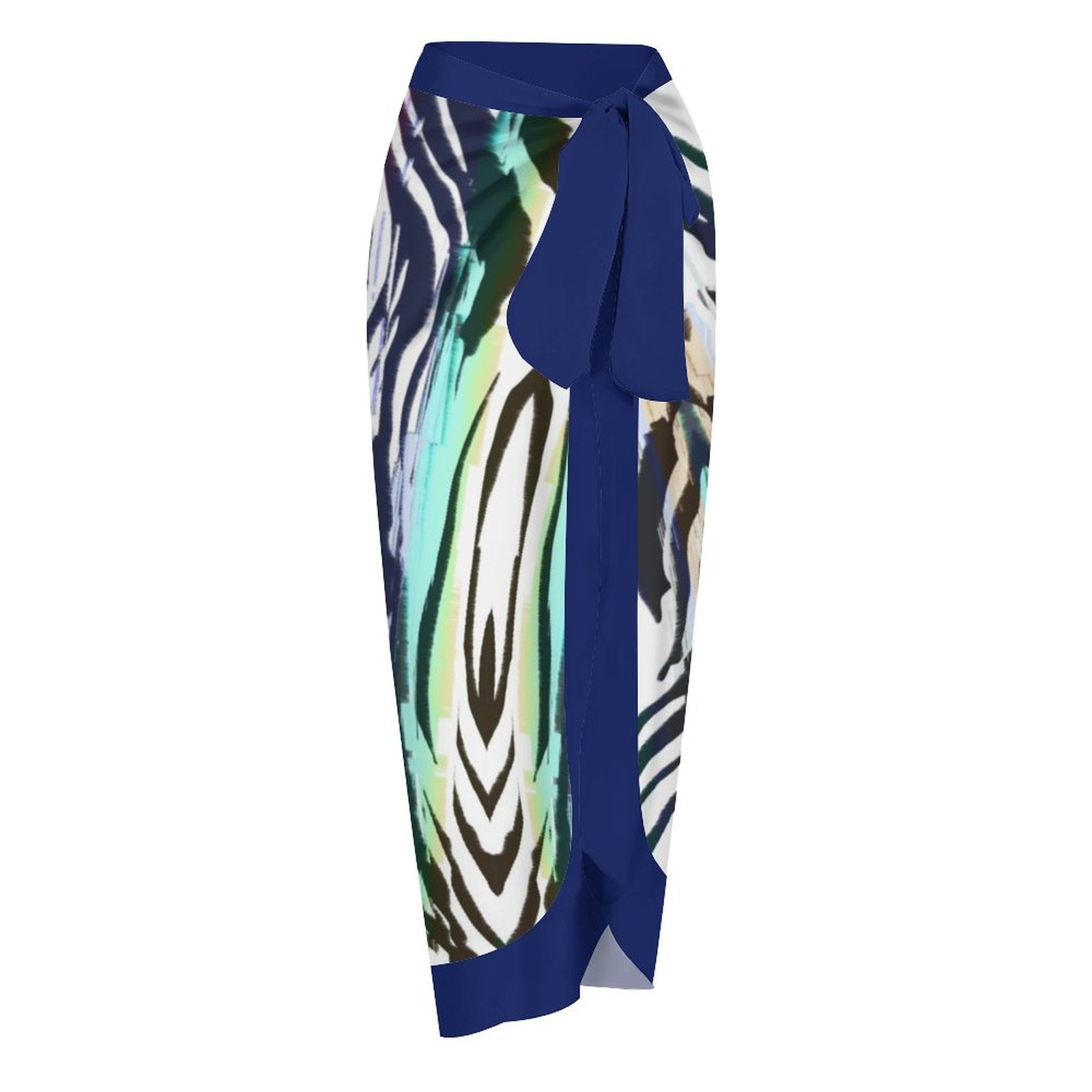Casual Printed One-Piece Swimsuit And Cover Up 2305104287