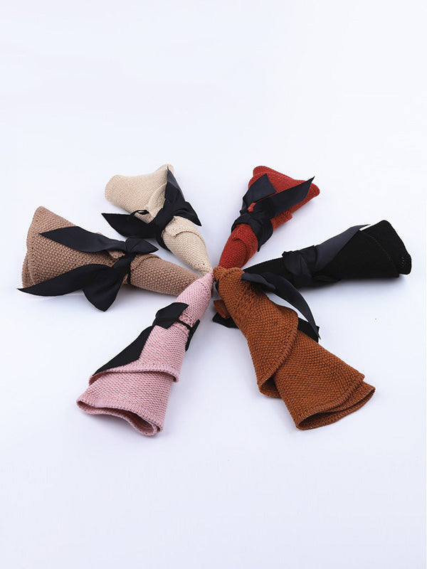 Solid Color Sunscreen Lace-Up Straw Woven Breathable Foldable Hat