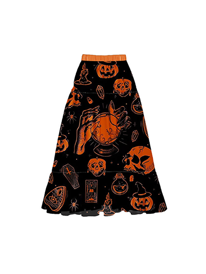 Halloween Print Bikini Swimsuit