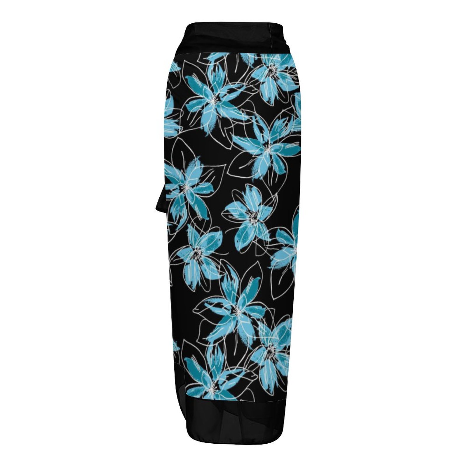 Fashion Printed One Piece Swimsuit And Cover Up 2305104485