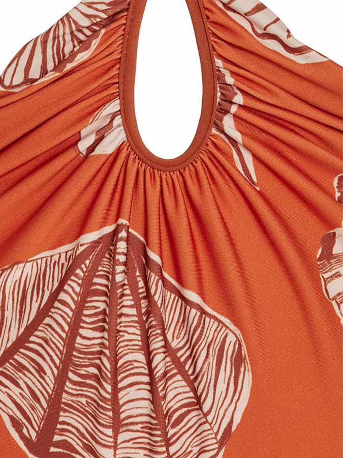 Fashion Print One Piece Swimsuit