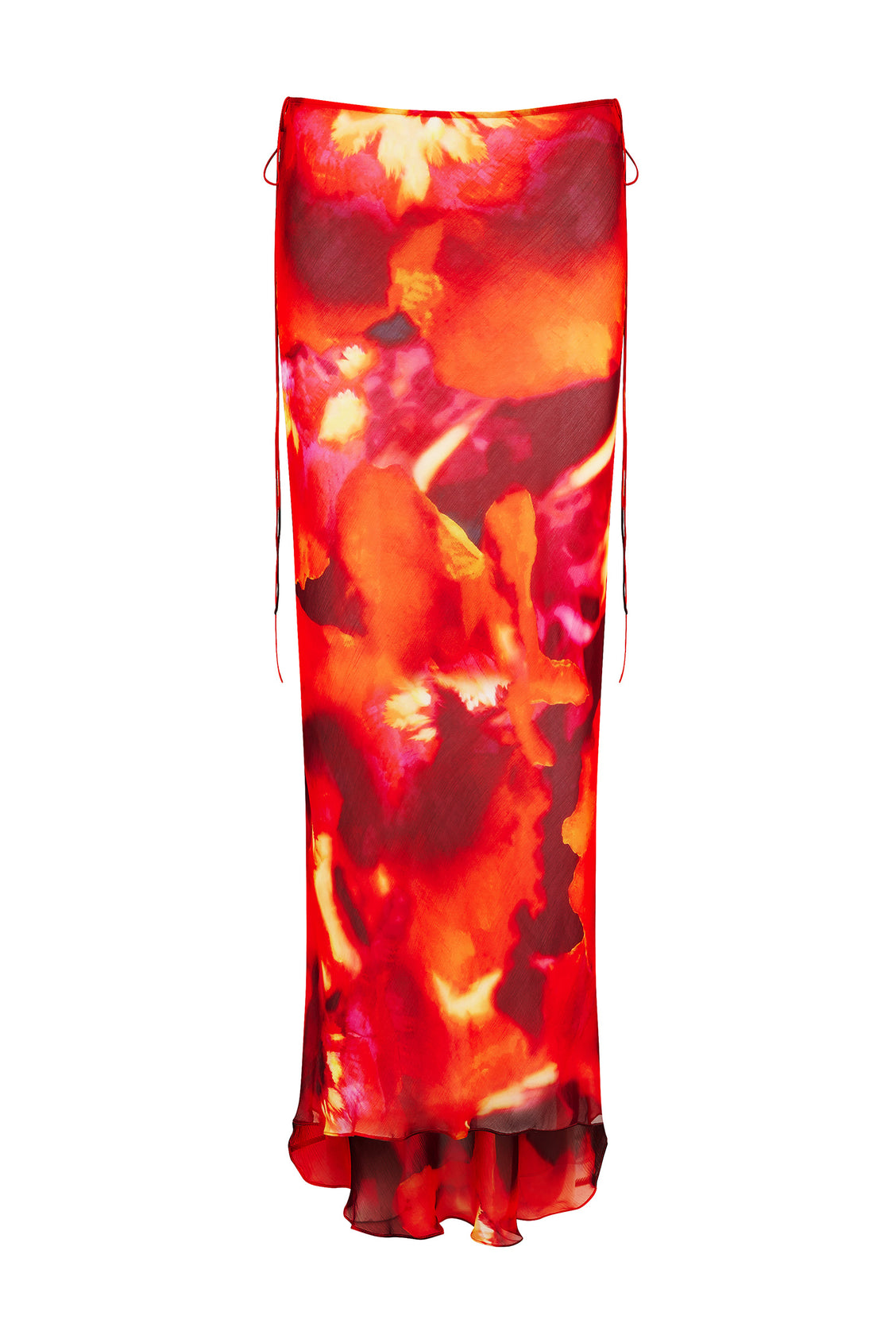 Sex Red Tie-dye Bikini Set