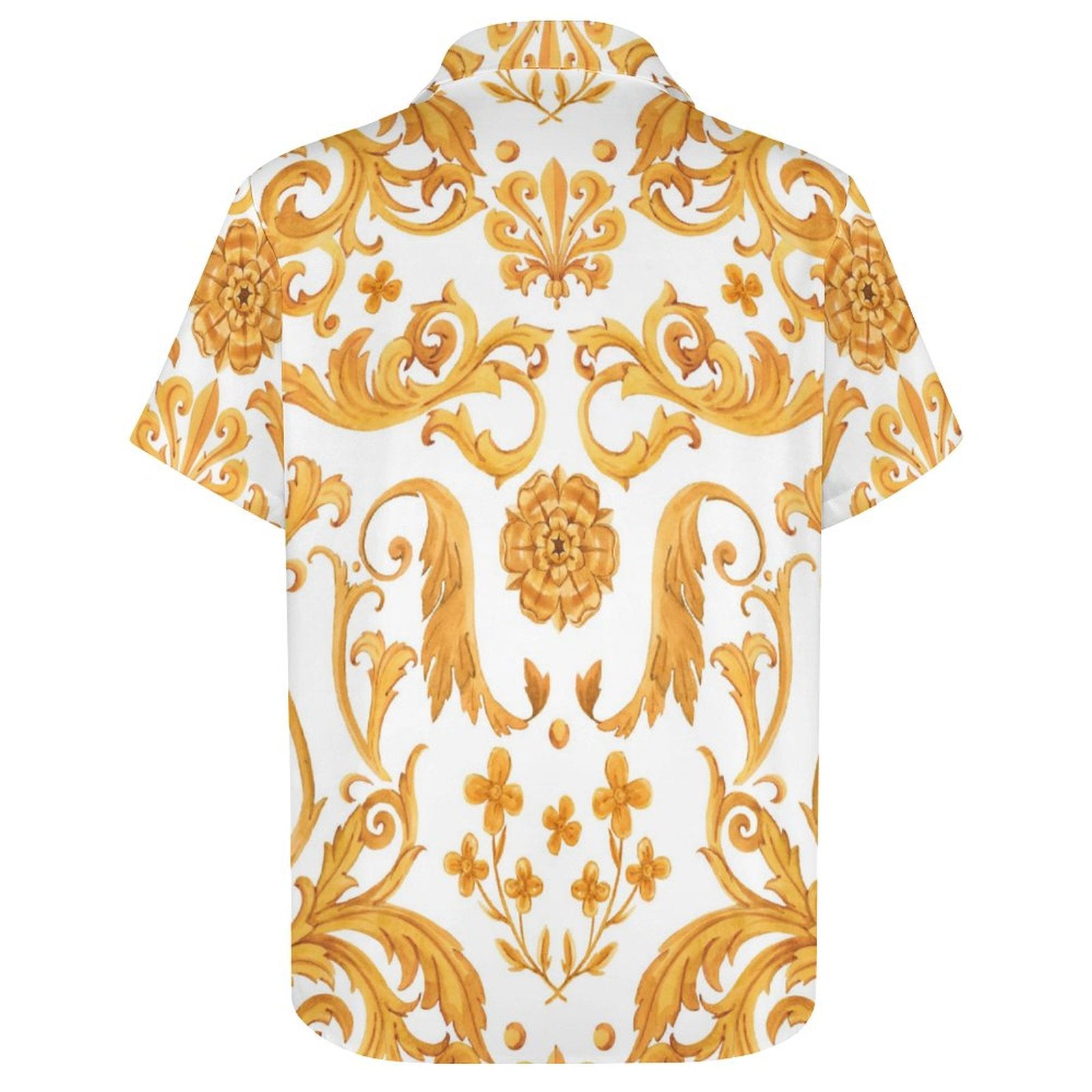 Men's Fashion Casual Printed Short Sleeve Shirts 2306101108