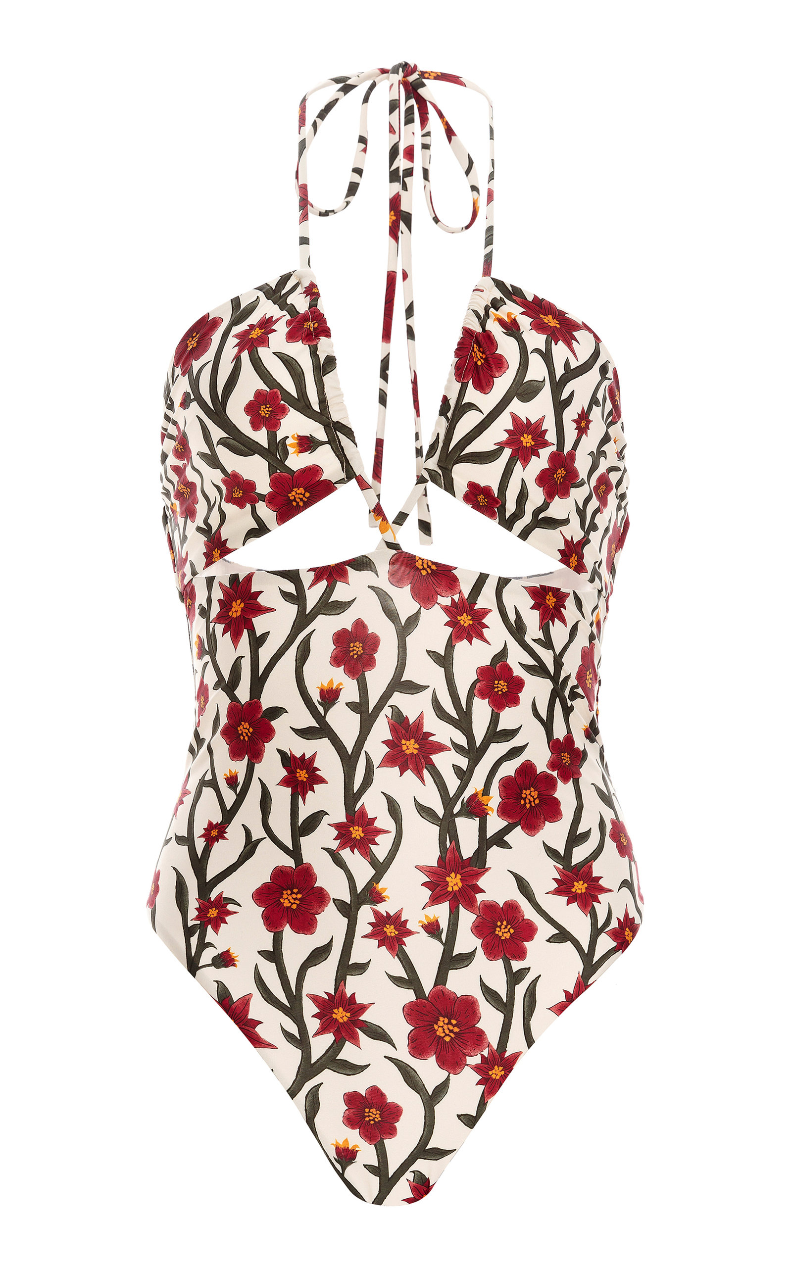 Floral Printed One Piece Swimsuits and Coverups