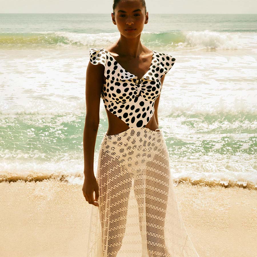 Bossa Netted Beach Dress