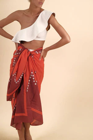 Fashiong High-Waist Reversible Bikini Briefs