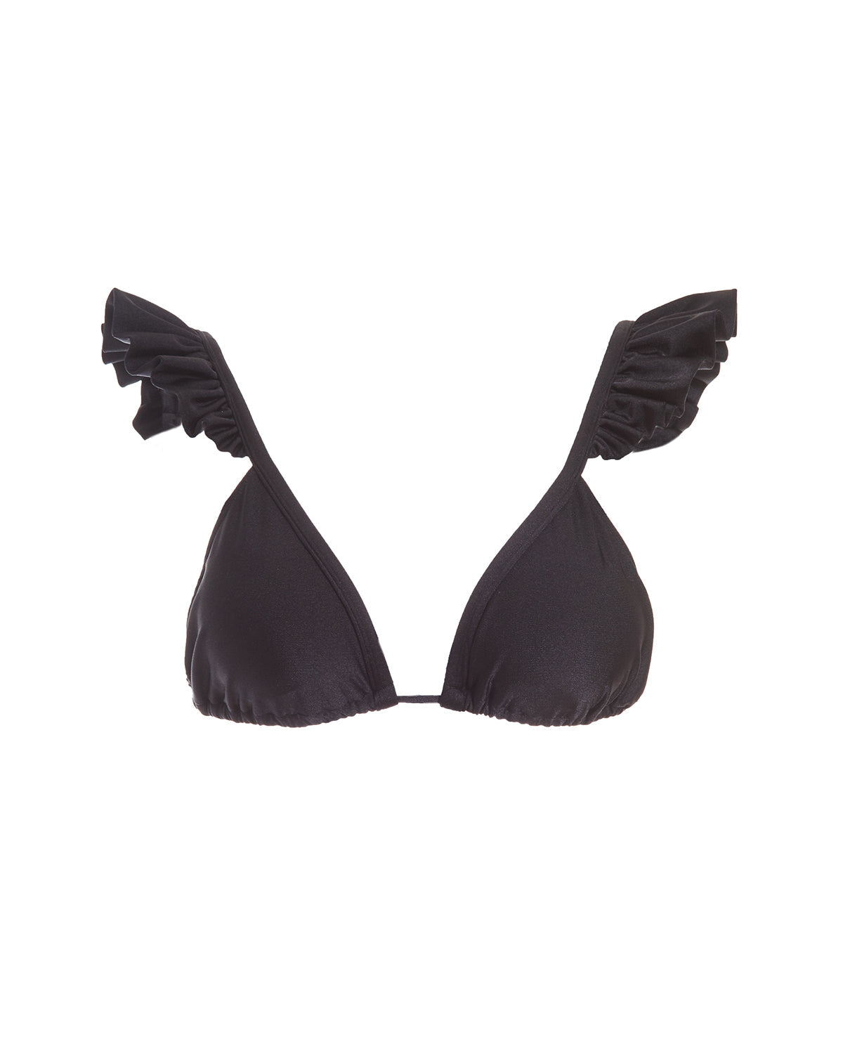 Ruffle String Bikini Set