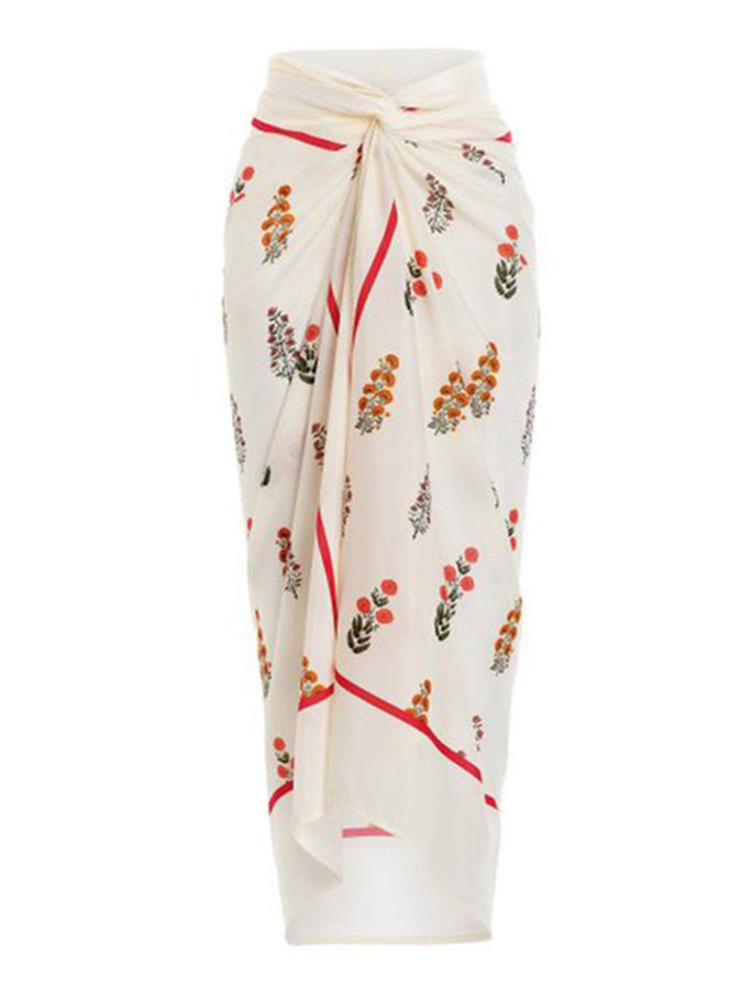 Fashion Flower Design Beach One Piece Swimsuit