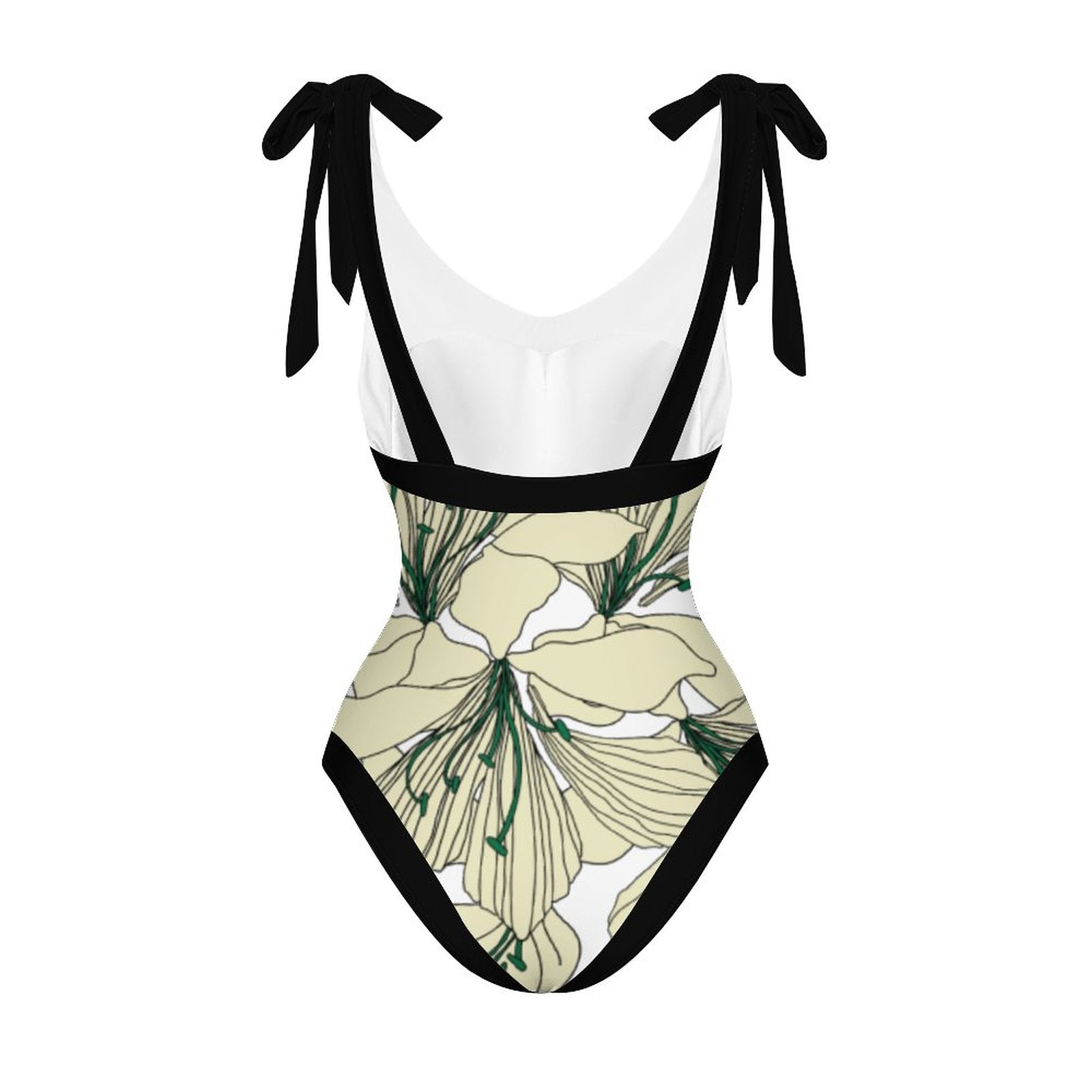 Casual Printed One-Piece Swimsuit And Cover Up 2305102501