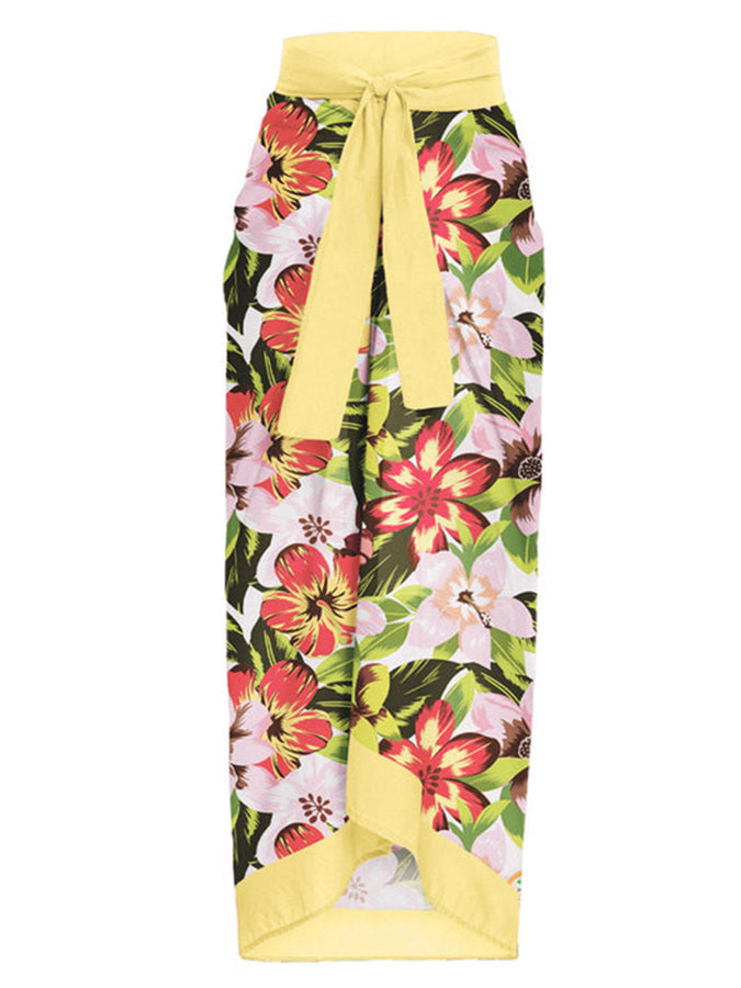 Fashion Print Beach Bikini and Cover Up