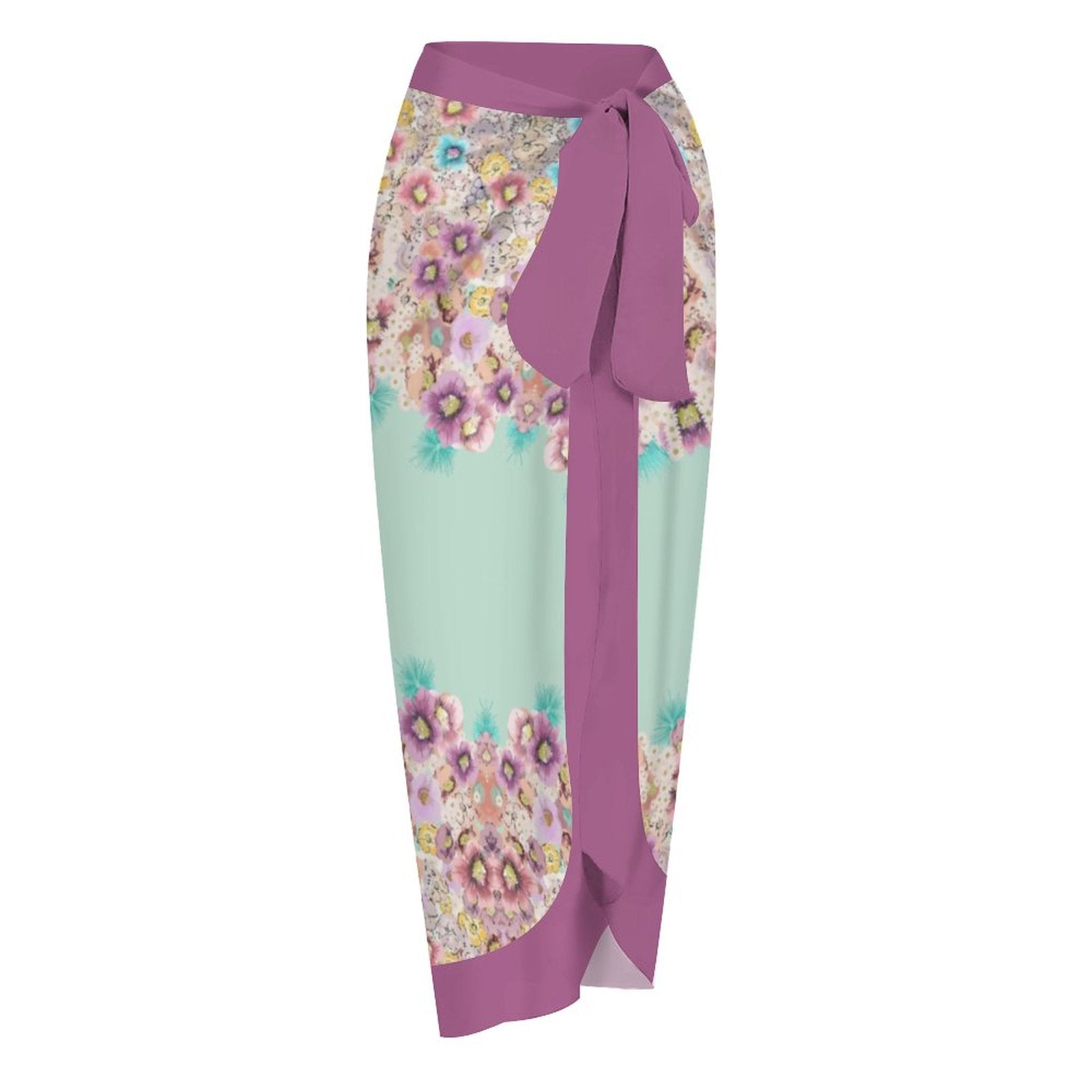 Fashion Printed One Piece Swimsuit And Cover Up 2305105568