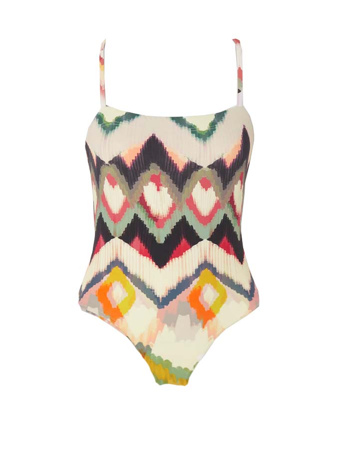 Colorful Print Fashion One Piece Swimsuit