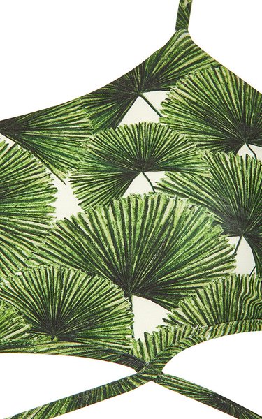 Fashion Printed One-Shoulder Bikini