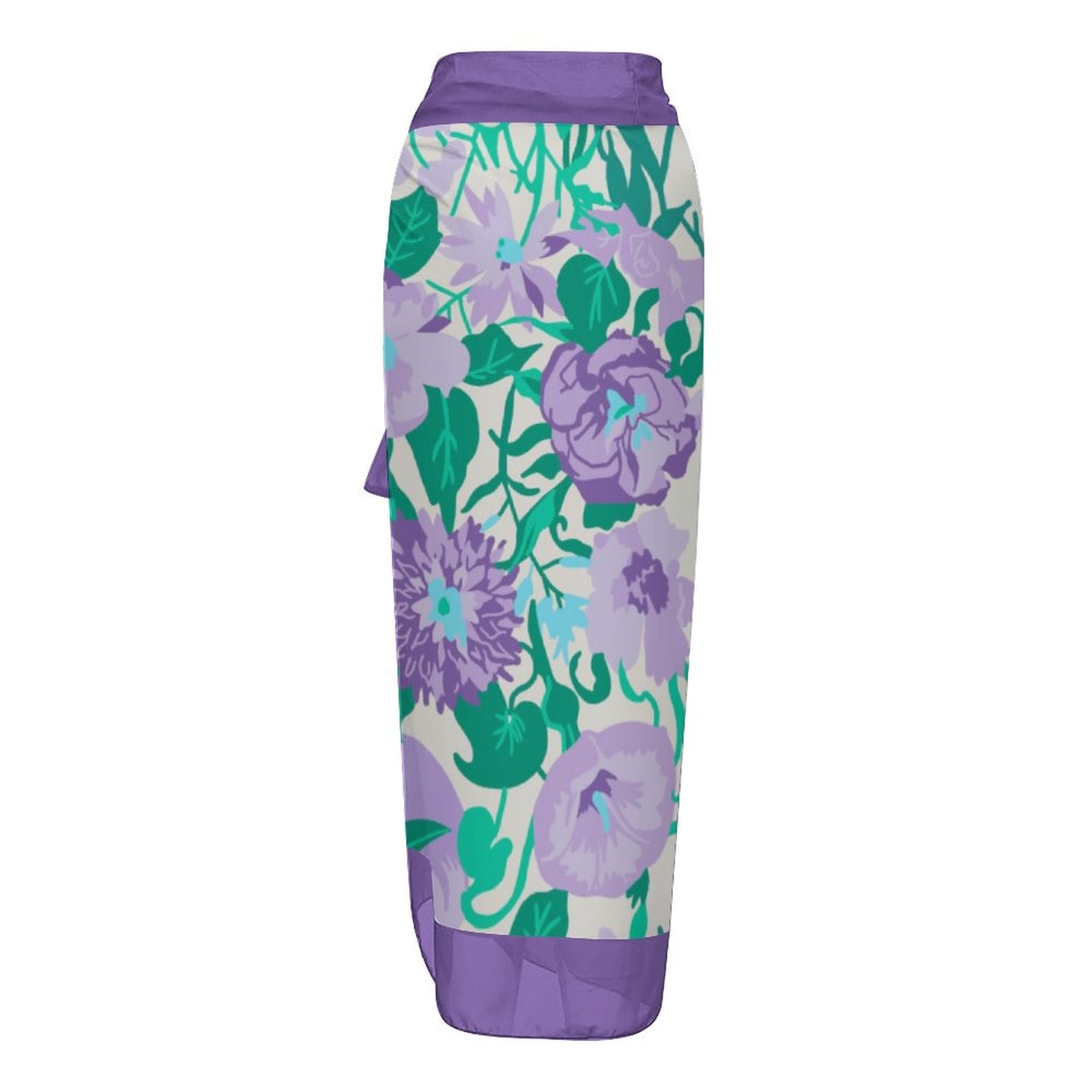 Casual Printed One-Piece Swimsuit And Cover Up 2305102466