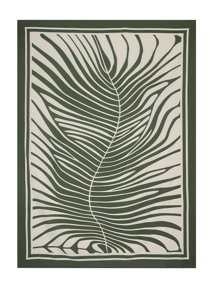 Vintage V-neck Printed Swimsuit and Cover-up