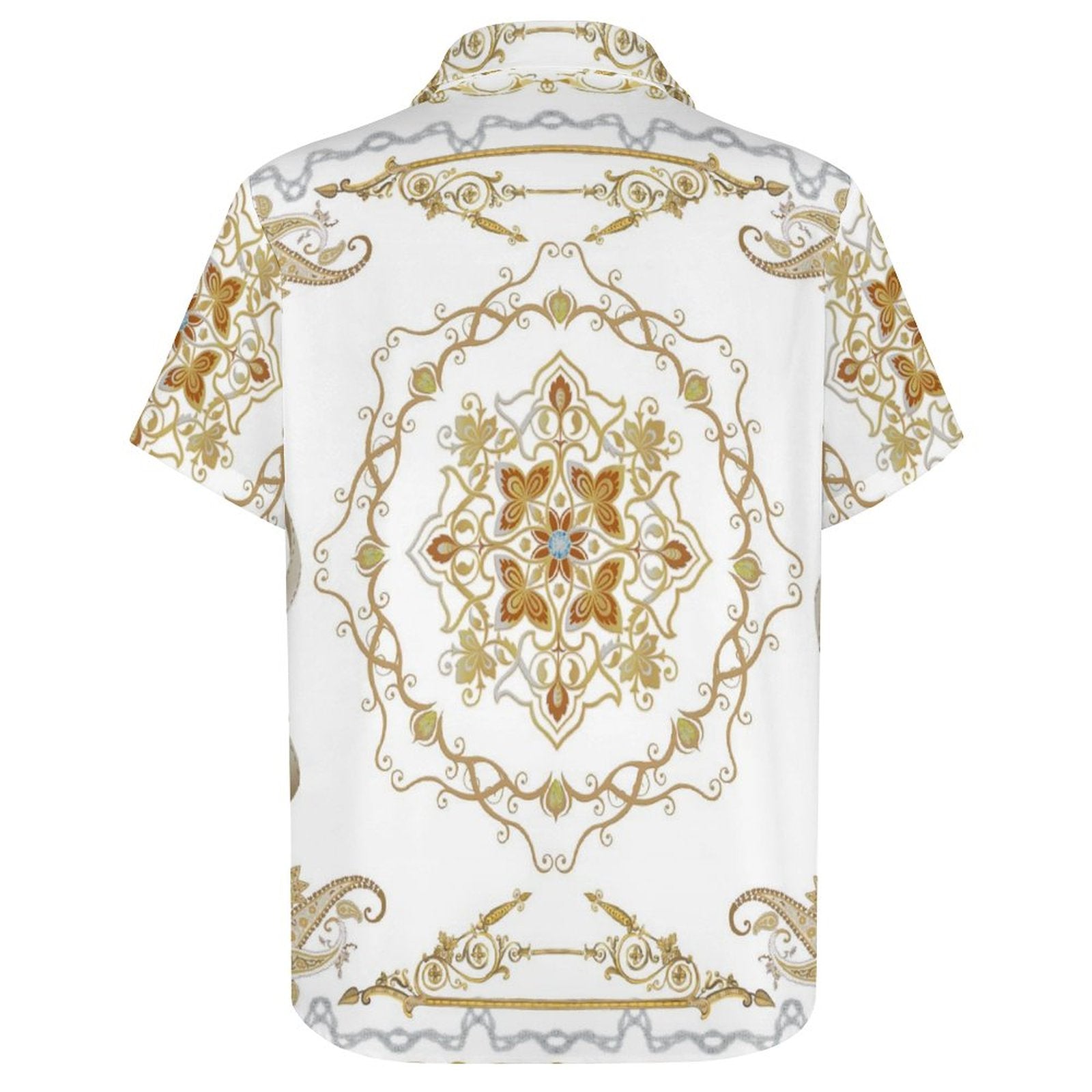 Men's Fashion Casual Printed Short Sleeve Shirts 2306101345