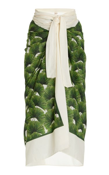 Fashion Printed One-Shoulder Bikini