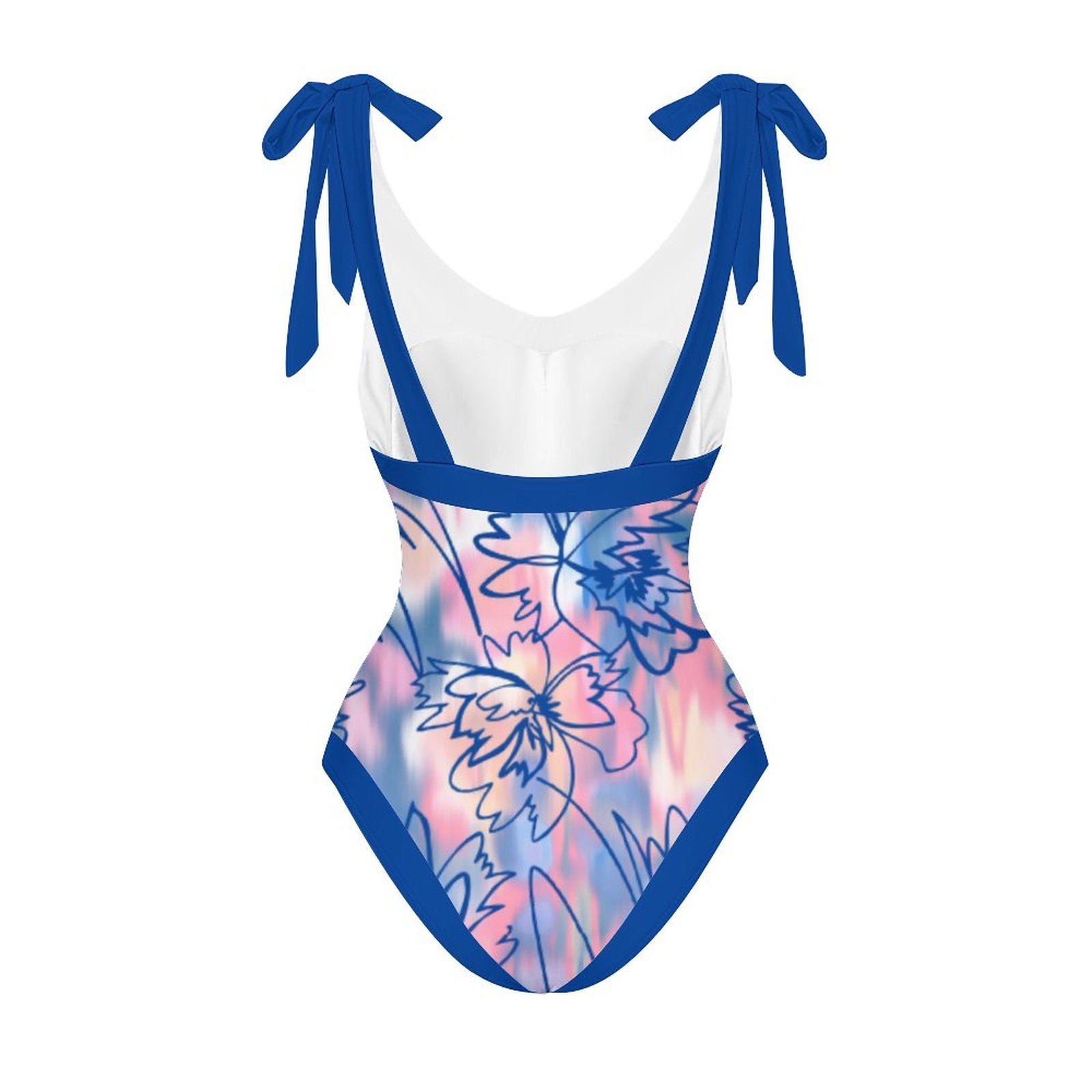 Casual Printed One Piece Swimsuit And Cover Up 2305106848