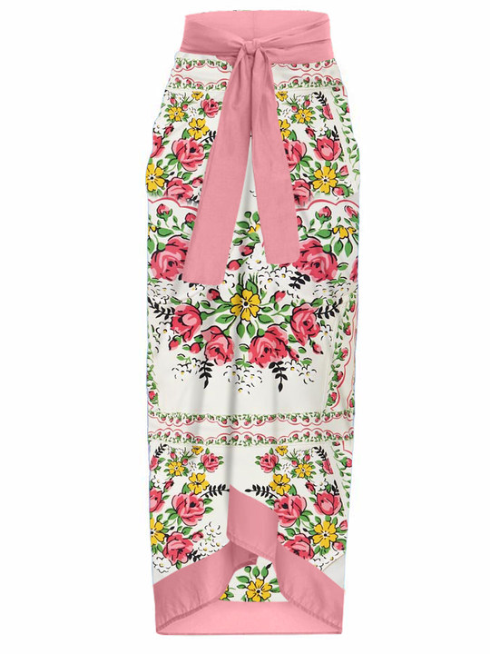 Printed Vintage One Piece Swimsuit