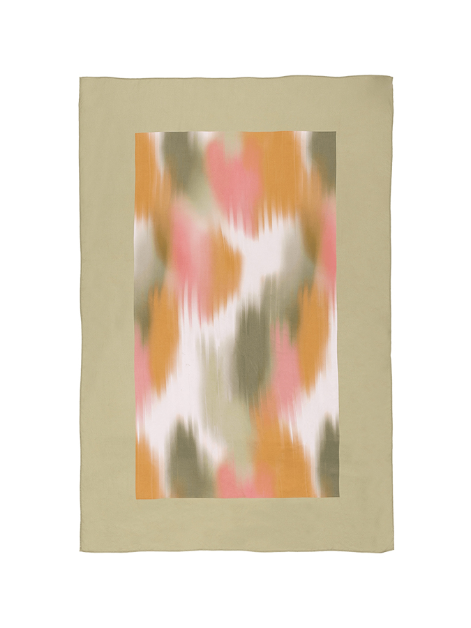 Colorful Print Bikini and Cover Up