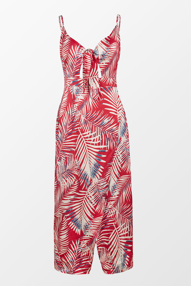 Reagan Tropical Knotted Dress
