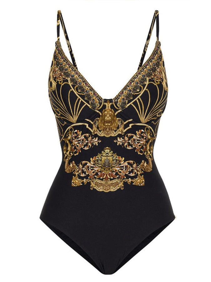 Fashion Print Swimsuit Set