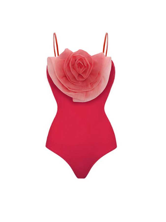 3D Petal One Piece Swimsuit