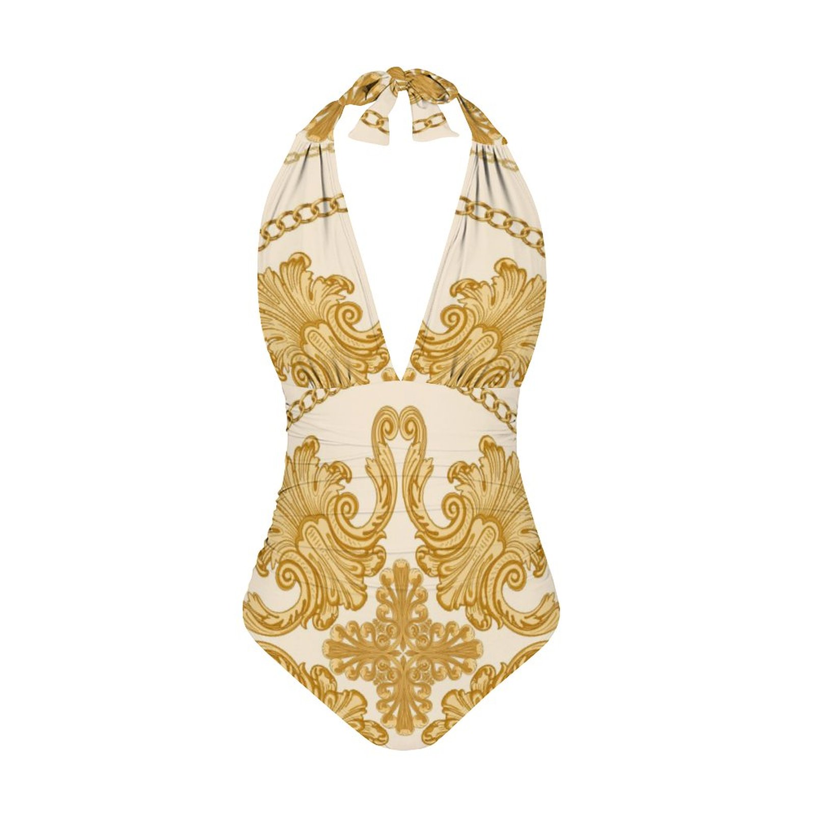 Casual Printed One Piece Swimsuit And Cover Up 2306101939