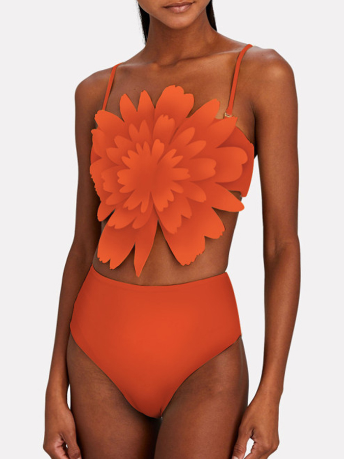 Luvswimgirl Floral Bikini Set