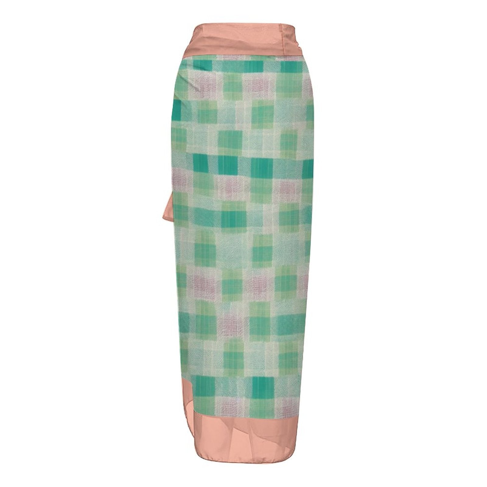 Casual Printed One-Piece Swimsuit And Cover Up 2305102680