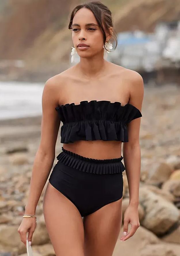 Ruffle Bikini Swimsuit