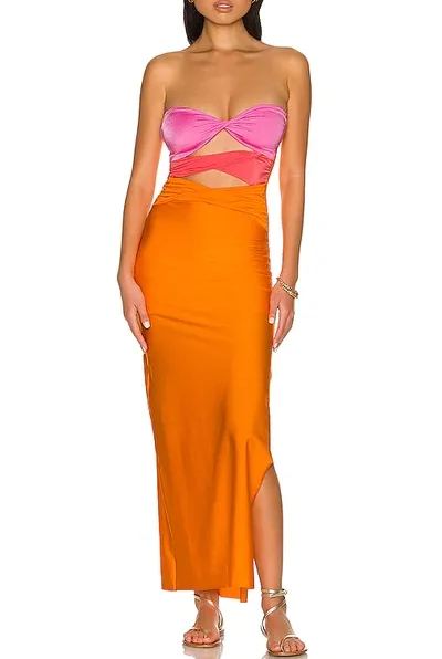 Fashion Colorblock Beach One Piece Swimsuit