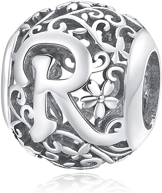 A-Z Initial Charm Beads