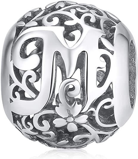 A-Z Initial Charm Beads