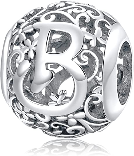 A-Z Initial Charm Beads