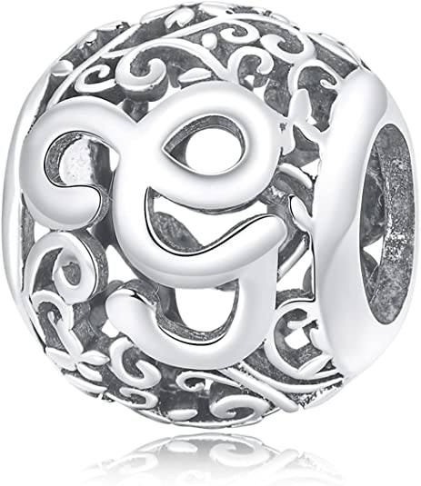 A-Z Initial Charm Beads