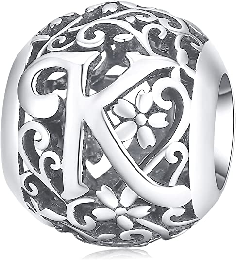 A-Z Initial Charm Beads