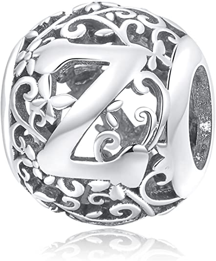 A-Z Initial Charm Beads