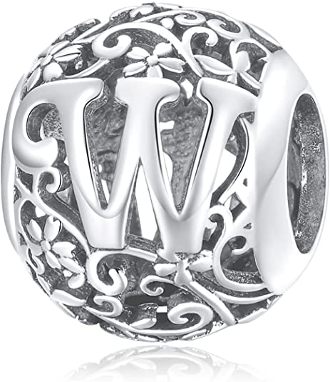 A-Z Initial Charm Beads