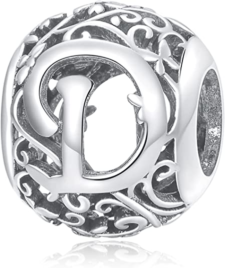 A-Z Initial Charm Beads