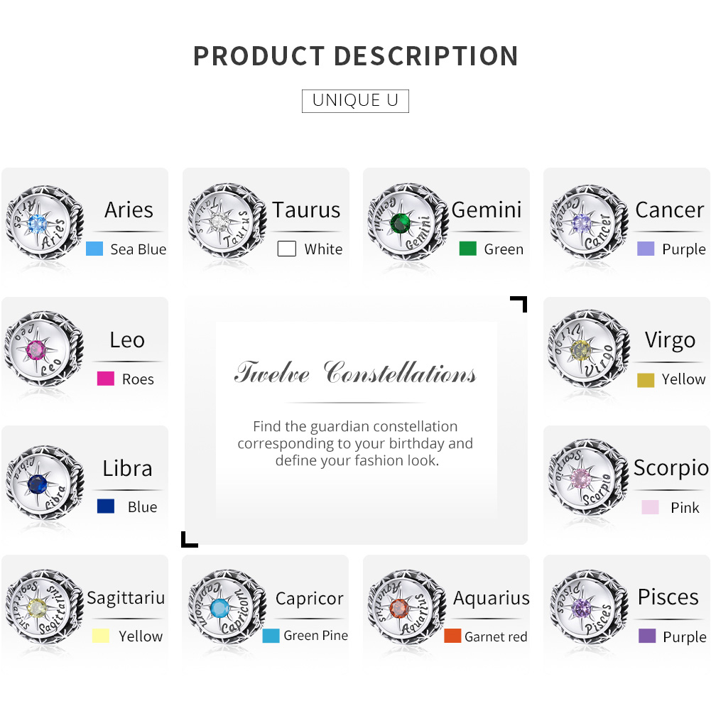 Astrology Constellation Horoscope Charms