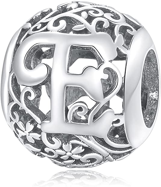 A-Z Initial Charm Beads