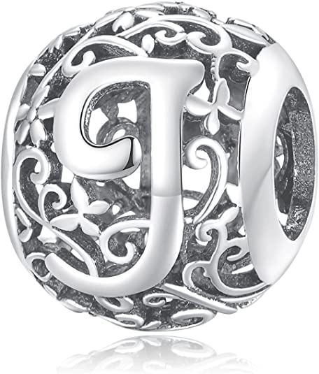 A-Z Initial Charm Beads